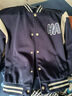真維斯（Jeanswest）男童春秋外套兒童2026新款學(xué)院風(fēng)拼接棒球服男大童春裝時(shí)尚夾克衫 藏藍/J真維斯+哈哈K 150 曬單實(shí)拍圖
