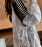 KANJ  防曬衣女寬松休閑外套女學生中長款韓版2022新款防曬服女夏季薄款百搭設計感上衣女 圖片色 2XL【建議160-180斤】 曬單實拍圖