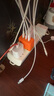 異澤（EGIOZR）65W氮化鎵充電器GaN多口3三C口PD快充雙C口插頭type-c充電頭適用iphone16蘋果15手機(jī)iPad三星便攜 三眼仔65W全C氮化鎵 （熾橙巖霜） 適用華為蘋果小米手機(jī) 曬單實(shí)拍圖