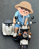 麥格萌兒童電動(dòng)車(chē)摩托車(chē)1-3-6歲男女孩寶寶車(chē)可坐人充電雙人遙控玩具車(chē) 白【6V10電瓶+雙驅+挎斗+遙控】 藍牙音樂(lè )/ 炫酷燈光 曬單實(shí)拍圖