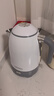 膳魔師（THERMOS）燒水壺電熱水壺國家補(bǔ)貼恒溫水壺電熱水瓶316L不銹鋼電壺?zé)匾惑w無縫內(nèi)膽泡茶煮開水壺大容量 1.7L 【一鍵恒溫】月光白 曬單實拍圖