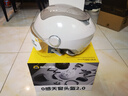 兩只小蜜蜂3C認(rèn)證電動(dòng)車頭盔摩托車四季通用半盔 防曬防霧雙鏡 0感天窗 男女通用電瓶車頭盔TK47 曬單實(shí)拍圖