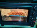 美的（Midea） 家用多功能電烤箱上下獨立控溫 4管加熱燒烤便捷旋控25-40L大容量可選 線(xiàn)下同型號 PT25A0 25L 曬單實(shí)拍圖