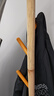 喻品實(shí)木衣帽架衣架落地掛衣架客廳陽(yáng)臺(tái)臥室衣服架MJ68三角腿原木色 曬單實(shí)拍圖
