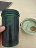 Blender Bottle 蛋白粉搖搖杯運(yùn)動(dòng)水杯 大容量塑料杯帶刻度健身便攜攪拌男士女生 經(jīng)典款V2墨綠色600ml 曬單實(shí)拍圖