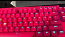 羅技（G）PRO X TKL RAPID/GPW RT快銀磁軸電競(jìng)鍵盤  FPS/無畏契約/瓦羅蘭特 RT快速觸發(fā)（粉色） 曬單實(shí)拍圖