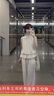艾美琦美（AIMEIQIMEI）休閑褲女裝鹽系穿搭夏季2025新款白色無袖背心女顯瘦闊腿褲子套裝 套裝 M 曬單實拍圖