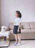 班尼路女童夏季套裝運(yùn)動(dòng)裙褲2025新款女孩涼感速干短袖洋氣短褲裙子夏裝 綠BN綠花小兔X+黑BN抱心兔XS 110 【推薦體重30-37斤】 曬單實(shí)拍圖