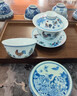 洛湘景德鎮(zhèn)三才蓋碗成化斗彩雞缸杯茶碗純手繪高檔復(fù)古官窯陶瓷泡茶碗 斗彩雞缸杯三才蓋碗 130ML 曬單實(shí)拍圖