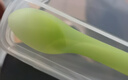 OLABABY 歐拉寶貝兒童綠芽硅膠餐勺叉蒸煮兩用輔食碗嬰幼兒喂養(yǎng)餐具 長(zhǎng)勺+短勺(2件套)30300 曬單實(shí)拍圖