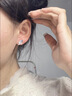 阿黛麗天然托帕石銀耳釘女葉子款氣質(zhì)簡(jiǎn)約耳環(huán)生日禮物送證書(shū) 10 曬單實(shí)拍圖