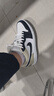 Jordan男子休閑鞋喬丹AJ1 JORDAN 1運(yùn)動(dòng)鞋 553558-153米黑40 曬單實(shí)拍圖