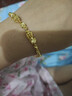 越南沙金雙貔貅手鏈 金貔貅首飾品黃銅鍍金情侶男女手環(huán)廠家直供 雙貔貅手鏈 曬單實(shí)拍圖