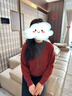 恰凡（QIAFAN）媽媽裝冬裝加厚紅色毛衣新款中老年女裝秋冬本命年打底衫針織上衣 AM71A 安可拉紅 L 曬單實(shí)拍圖