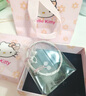 紀博馳9999純銀手鐲繁花似錦helloKitty實(shí)心推拉鐲kt貓七夕情人節禮物足銀手鐲繁花似錦+精美禮盒約18克 曬單實(shí)拍圖