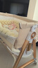ANGI BABY嬰兒床多功能床折疊嬰兒床可移動(dòng)0-3歲嬰兒護(hù)理臺(tái)新生兒拼接大床 卡其色【護(hù)理臺(tái)+蚊帳+收納籃】 曬單實(shí)拍圖