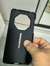 CONGA適用華為Mate70RS非凡大師手機殼凱夫拉芳綸纖維保護套mate60rs保時捷新款超薄防摔輕奢全包碳纖維 炫酷黑｜單孔火山口｜1500D 華為 Mate 60 RS 非凡大師版 曬單實拍圖