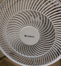 格力（GREE）電風扇7葉輕音電風扇立式家用節(jié)能柔風落地扇臺式桌面小型風扇大風量搖頭宿舍電扇 FS-3015h7白色機械款 曬單實拍圖