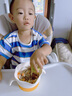 licheers鷹嘴蛋花碗寶寶自主進(jìn)食輔食碗一歲以上嬰兒吸盤(pán)碗花朵碗兒童餐具 曬單實(shí)拍圖