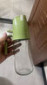妙廚倫專用加厚噴倒兩用噴油壺瓶家用調(diào)料瓶防漏油罐壺不掛油玻璃噴油瓶 新款噴倒一體 500毫升綠色 曬單實(shí)拍圖