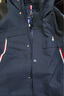 暇步士（Hush Puppies）童裝男童三防夾克外套25秋季新款兒童戶外連帽風衣 藏藍 140 曬單實拍圖