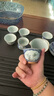 漢帝唐韻（HDTYU）景德鎮(zhèn)茶具套裝輕奢高檔2024新款家用中式青花瓷送禮茶壺便攜禮盒 竹窗11頭茶具套裝 曬單實拍圖