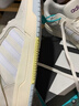adidas ENTRAP美式校園風(fēng)低幫運(yùn)動(dòng)板鞋少年感復(fù)古籃球鞋阿迪達(dá)斯 米白色/灰色   37 曬單實(shí)拍圖