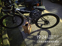 永久公路車自行車男女士成年人破風(fēng)彎把入門級(jí)騎行變速超輕競(jìng)速賽單車 【超寬破風(fēng)60刀鋁輪圈】經(jīng)典黑【LOGO光變?cè)O(shè)計(jì)】 M【165-180cm】 24速【*入門級(jí)變速】 曬單實(shí)拍圖