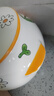 拜杰耐高溫陶瓷豬油罐調(diào)料罐可倒熱油橙意滿滿1.5l約可裝2.5斤豬油 曬單實拍圖