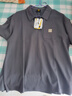 卡特（CAT）25新品男士經(jīng)典美式POLO衫貼布短袖翻領(lǐng)T恤 灰色(建議拍小1碼） XL 曬單實(shí)拍圖