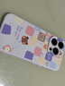 圣圖朗新款17AI按鍵全包iphone16pro手機(jī)殼蘋果15p液態(tài)硅膠13高級(jí)感14promax卡通11軟植絨12可愛(ài)女款全包 愛(ài)心格子熊【草紫色】磁吸款 16以上AI按鍵全包  iPhone 16 曬單實(shí)拍圖