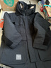 杰克·瓊斯（JACK&JONES）秋冬季男士保暖外羽絨服合集 224412084黑色 M 175 曬單實(shí)拍圖