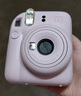 富士（FUJIFILM）instax mini12一次成像相機 立拍立得一次成像相機拍立得相機 Mini12 薄荷綠 標配+10相紙 曬單實(shí)拍圖