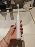 飛利浦（PHILIPS）【肖戰(zhàn)推薦】電動牙刷鉆石1系 生日禮物 成人情侶送男生/女友 3倍潔齒 輕松刷感 皓月白 曬單實拍圖