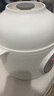 美的（Midea）電燉鍋1-2人電燉盅隔水燉鍋家用燕窩燉盅陶瓷燉湯盅電燉鍋嬰兒輔食小燉鍋煲湯電燉鍋電砂鍋煲湯鍋 1L 【1L=3碗 防燙把手】DZE1066 曬單實(shí)拍圖