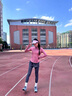 百思絨跑步運動(dòng)套裝女長(cháng)袖秋冬健身瑜伽服吸汗透氣速干衣居家舞蹈訓練服 曬單實(shí)拍圖