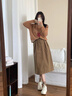 浪莎厚底增高小白鞋女2025新款韓版ins學生跑步運動板鞋休閑鞋工作鞋 米卡 36 （偏小1碼） 曬單實拍圖