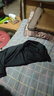 塵行者美式重磅短袖t恤男純棉夏季寬松上衣服五分半袖學(xué)生ins潮牌打底衫 【暢銷版 230G短T】T632黑色 L 曬單實拍圖