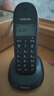 摩托羅拉（Motorola）數(shù)字無(wú)繩電話(huà)機(jī) 無(wú)線座機(jī) 子母機(jī)單機(jī) 有背光 才清晰 辦公家用 來(lái)電顯示 三方通話(huà) C1001XC(黑色) 曬單實(shí)拍圖