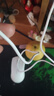 畢亞茲 小愛同學電源線適配器小米play音箱充電線Pro紅外遙控款HD觸屏音箱轉(zhuǎn)接線 12V1A充電器DC4.0直頭 曬單實拍圖
