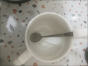 雄沃馳可愛ins卡通高顏值陶瓷馬克杯帶蓋勺少女心小眾夏天水杯咖啡杯子 單杯+蓋+白爪勺普通裝 蛋糕小狗 曬單實(shí)拍圖