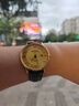 芭厘芭莉手表金表新款999足金腕表送女友石英機芯黃金手表情侶送禮物 【時(shí)光為誓】夜光男款 金重約0.8克 曬單實(shí)拍圖