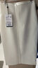 ROEYSHOUSE羅衣知性通勤開叉半身裙女夏裝新款白色修身包臀中長裙08190 白色 S 曬單實(shí)拍圖