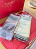 上海故事真絲絲巾女雪紡紗巾小方巾100%桑蠶絲圍巾禮盒送媽媽禮物望春綠色 曬單實(shí)拍圖