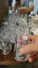 青蘋果白酒杯分酒器12件套裝 無鉛加厚玻璃二兩杯分酒壺高腳小酒杯 曬單實拍圖