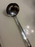 onlycook 316L不銹鋼湯勺火鍋勺家用盛湯稀飯大勺拉面勺 喝湯盛菜勺子大號 曬單實(shí)拍圖
