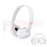 索尼（SONY） MDR-ZX110AP 耳機頭戴式重低音手機電腦游戲有線(xiàn)耳機學(xué)生上網(wǎng)課學(xué)習辦公耳麥 白色 曬單實(shí)拍圖