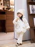 巴拉巴拉balaOne童裝寶寶羽絨服女童2025新款厚外套保暖上衣冬季 白色調碎花00311-白鴨絨 100 充絨量77g 曬單實(shí)拍圖