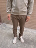 吉普（JEEP）美國正品高端直筒休閑褲男士夏季新款中青年商務(wù)彈力長褲子春秋 咖啡色 【官方正品】 33 【適合150斤左右】 曬單實(shí)拍圖