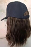 妙普樂(lè )2025新款連帽戴頭發(fā)帽子秋帶假發(fā)的棒球帽假發(fā)一體短發(fā)鴨舌帽女U 深棕色 曬單實(shí)拍圖